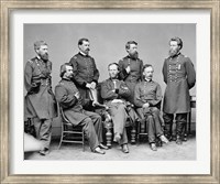 General Sherman and His Staff Fine Art Print