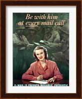 Be with Him at Every Mail Call Fine Art Print