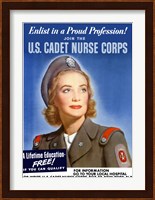 US Cadet Nurse Corps Fine Art Print