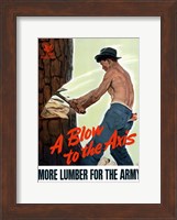 A Blow to the Axis Fine Art Print