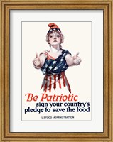 Be Patriotic Fine Art Print
