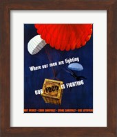 Our Food is Fighting Fine Art Print