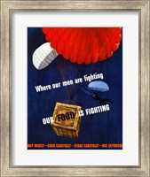 Our Food is Fighting Fine Art Print