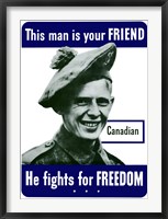 This Man is Your Friend - Canadian Fine Art Print
