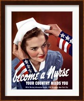 Become a Nurse Fine Art Print