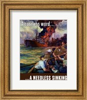 A Careless Word, A Needless Sinking Fine Art Print