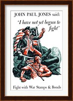 Fight With War Stamps and Bonds Fine Art Print