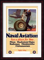 Naval Aviation has a Place for You Fine Art Print