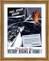 Victory Begins at Home Fine Art Print