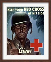 Keep Your Red Cross at His Side Fine Art Print