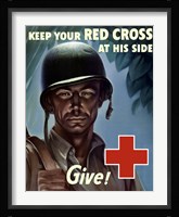 Keep Your Red Cross at His Side Fine Art Print