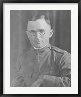 Potrait of Harry S Truman in uniform Fine Art Print