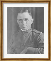 Potrait of Harry S Truman in uniform Fine Art Print