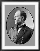 Union Civil War General William Tecumseh Sherman Fine Art Print