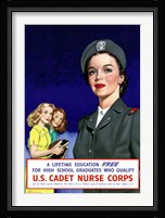 U.S. Cadet Nurse Corps Fine Art Print