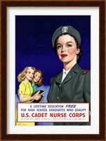 U.S. Cadet Nurse Corps Fine Art Print