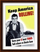 Keep America Rolling! Fine Art Print