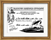Making America Strong - Shipyards Fine Art Print