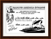 Making America Strong - Shipyards Fine Art Print