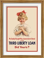 Third Liberty Loan Poster Fine Art Print