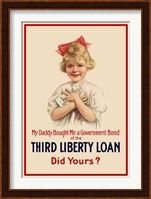 Third Liberty Loan Poster Fine Art Print