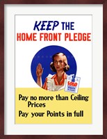 Keep the Home Front Pledge Fine Art Print