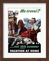 Met Travel - Not This Summer Fine Art Print
