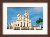 Santiago, Cuba, Basilica El Cabre, Church steeple Fine Art Print