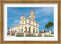 Santiago, Cuba, Basilica El Cabre, Church steeple Fine Art Print