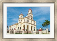 Santiago, Cuba, Basilica El Cabre, Church steeple Fine Art Print