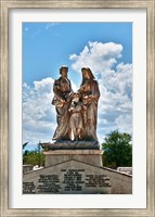 Beautiful Tomas Acea Cemetery in city with statues, Cienfuegos, Cuba Fine Art Print