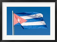 National Cuban Flag, Cuba Fine Art Print