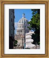 Capitol building, Havana, UNESCO World Heritage site, Cuba Fine Art Print