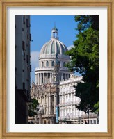 Capitol building, Havana, UNESCO World Heritage site, Cuba Fine Art Print