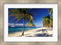 Tropical Beach on Isla de la Juventud, Cuba Fine Art Print