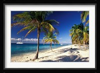Tropical Beach on Isla de la Juventud, Cuba Fine Art Print