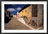 Old Street Scene, Trinidad, Cuba Fine Art Print