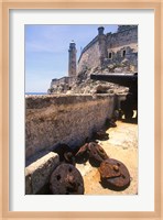 Thick Stone Walls, El Morro Fortress, La Havana, Cuba Fine Art Print