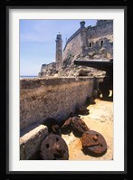 Thick Stone Walls, El Morro Fortress, La Havana, Cuba Fine Art Print