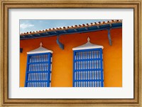 Central America, Cuba, Trinidad Windows of Trinidad, Cuba Fine Art Print