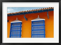 Central America, Cuba, Trinidad Windows of Trinidad, Cuba Fine Art Print