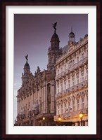 Cuba, Gran Teatro de la Habana, Hotel Inglaterra Fine Art Print