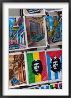 Cuba, Havana, Craft market souvenirs Fine Art Print