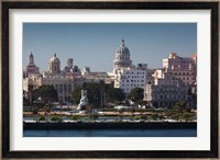 Cuba, Havana, Elevated City View Fine Art Print