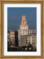 Cuba, Havana, Etecsa telecommunications building Fine Art Print