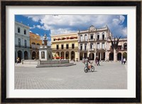 Cuba, Havana, Havana Vieja, Plaza Vieja Fine Art Print