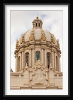 Cuba, Havana, Museo de la Revolucion, dome Fine Art Print