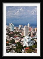 Cuba, Havana, Vedado, View of the Vedado area Fine Art Print