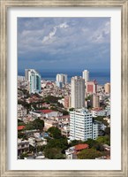 Cuba, Havana, Vedado, View of the Vedado area Fine Art Print