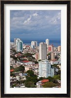 Cuba, Havana, Vedado, View of the Vedado area Fine Art Print